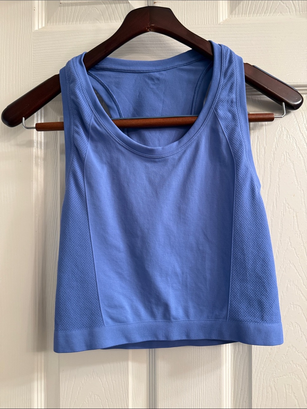 Sweaty Betty Cropped Tank - Light Blue